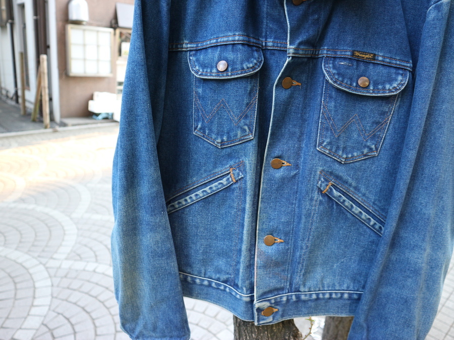 80s Wrangler デニムusa製 74126PW Wrangler/ラングラー】 80'sデニムジャケット入荷致しました