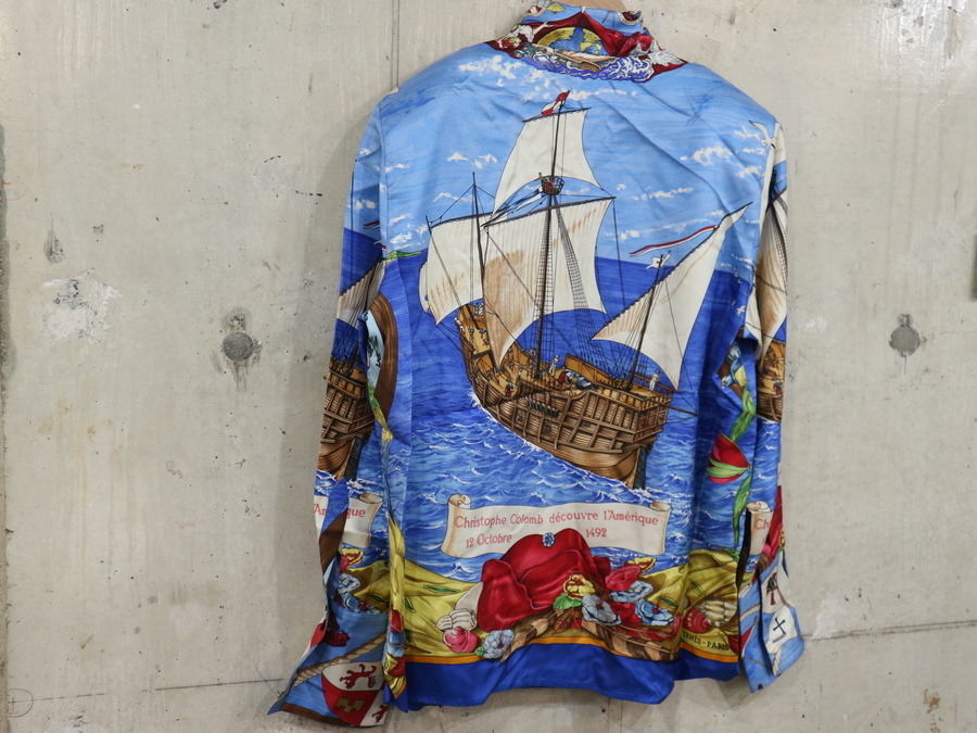 HERMES/エルメス】1992年製シルクシャツが入荷しました