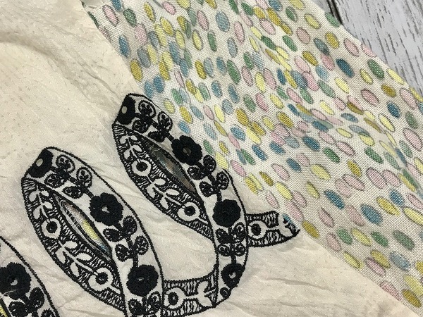 minaperhonen(ミナペルホネン)よりリボン＆ジェリービーンズ。[2019.06  