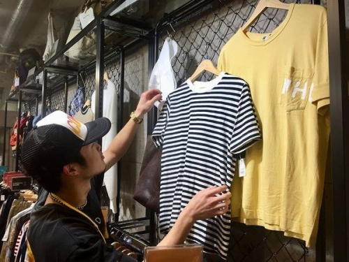 アルバイトの古着屋