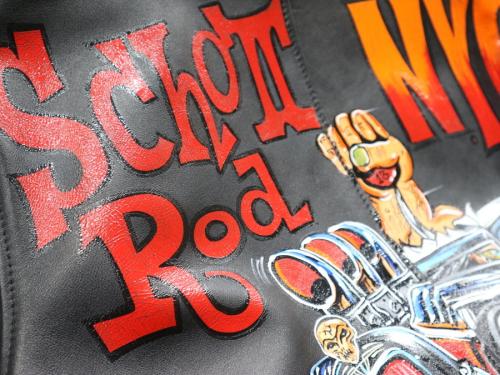 レザージャケットのメンズ