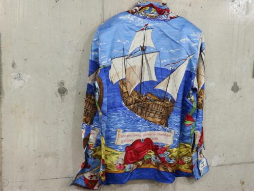 エルメスのシルクシャツ