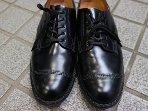 ミリタリーのダービーシューズ