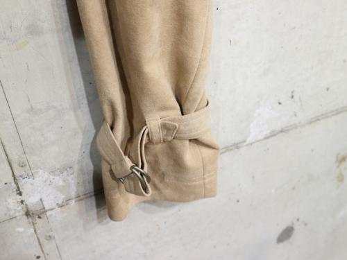 エコスウェードトレンチコートのレディース