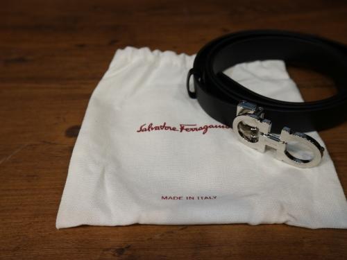 ガンチーニレザーベルトのレディース