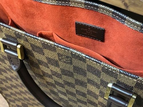 バッグ ダミエのトート 中古