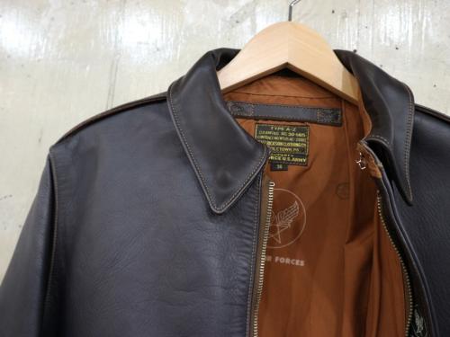 バズリクソンのA2レザージャケット