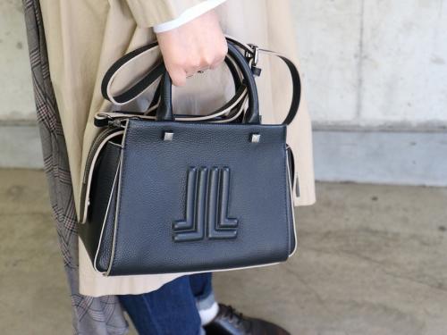 ランバン オン ブルーのJLレザーミニトートBAG