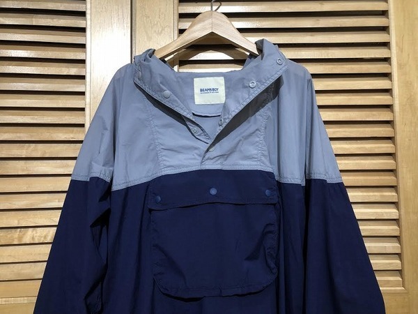 BEAMS BOY現行販売品アノラックパーカー入荷致しました。[2019.04.24