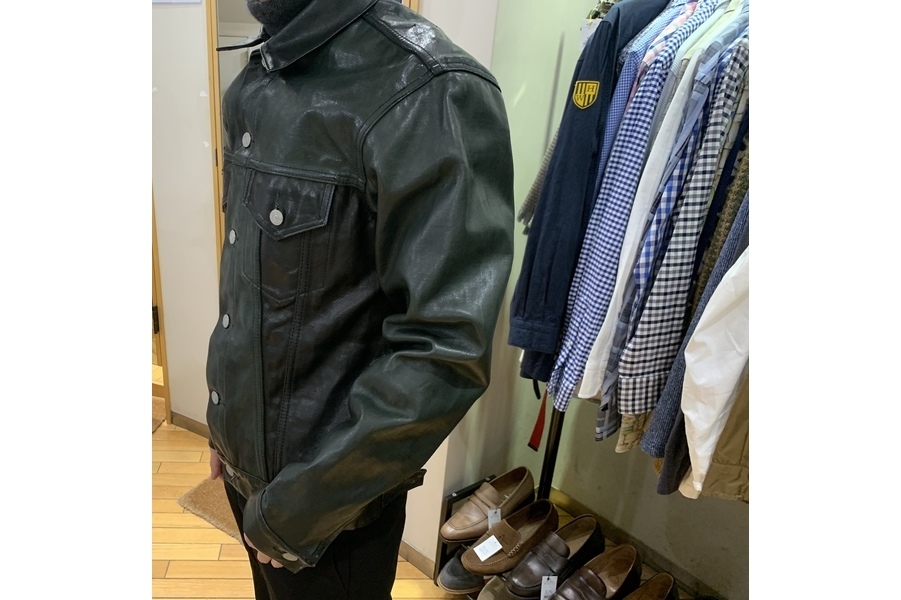 ドメステイックブランドYOHJI YAMAMOTO/ヨウジヤマモトのゴートレザー 