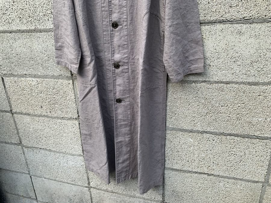 買取強化ブランドnest Robe/ネストローブの高密度リネンアトリエコート