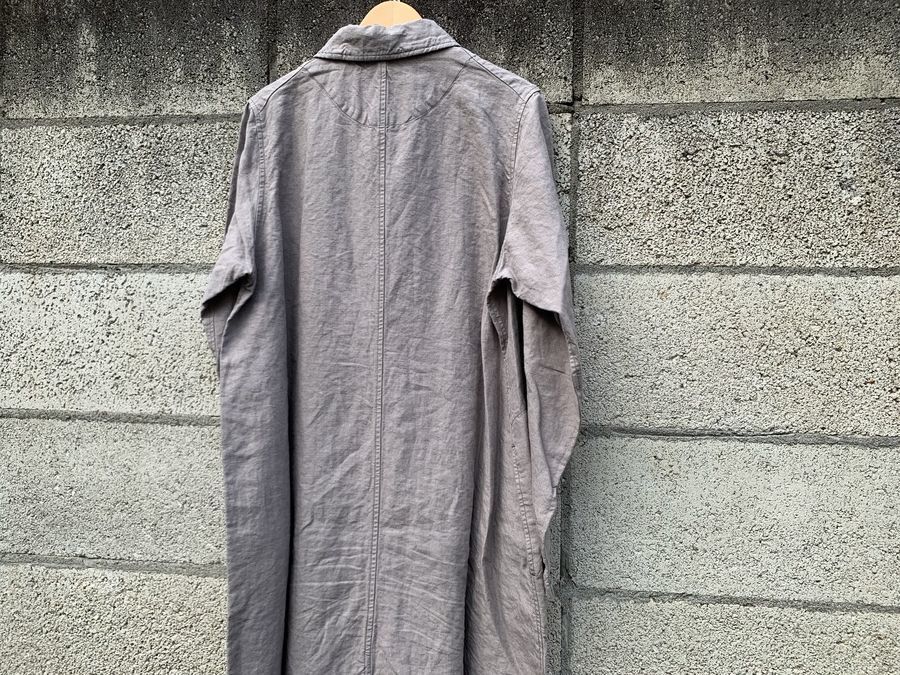 買取強化ブランドnest Robe/ネストローブの高密度リネンアトリエコート