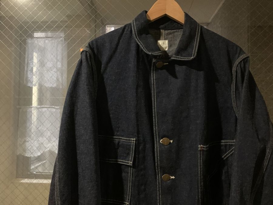 アナトミカ　カバーオール　ダンガリー　ANATOMICA　COVERALL　42