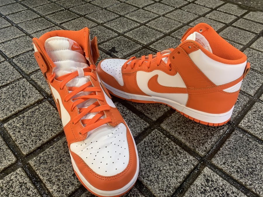 買取強化ブランドNIKE/ナイキよりダンク ハイ レトロ オレンジ