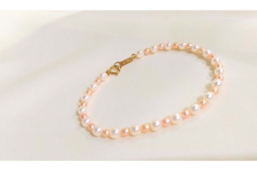 買取強化ブランド【TASAKI/タサキ】よりパールブレスレットが入荷しま