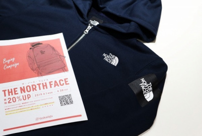 「アウトドアブランドのTHE NORTH FACE 」