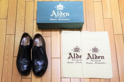 「ドレスシューズのALDEN 」