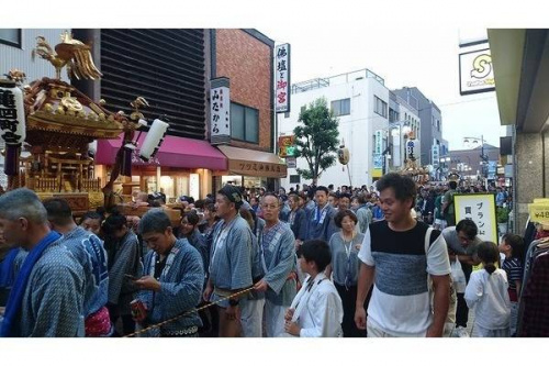 店舗からのお知らせのお祭りなう