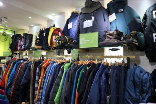 ダウンの亀有古着