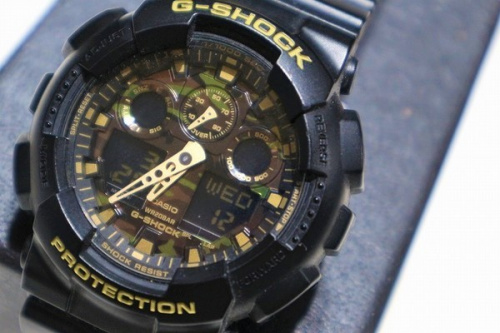 カシオ ジーショクのGA-100CF