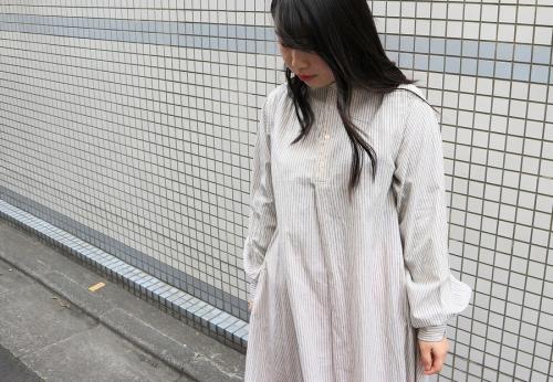 ラカグのリネン混ワンピース