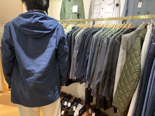 マウンテンパーカーのメンズ