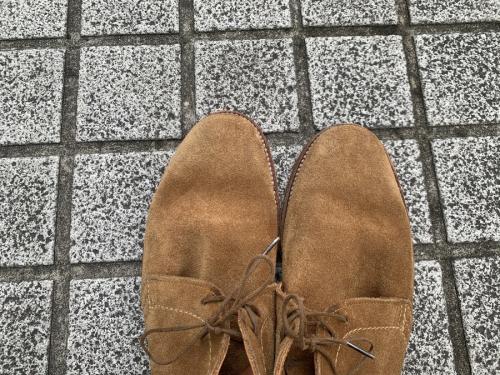 オールデンのチャッカブーツ