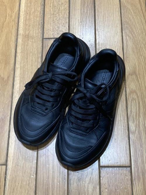 正規店買付【BOTTEGA VENETA】ブラック スニーカー インポートブランド【 BOTTEGA VENETA / ボッテガヴェネタ