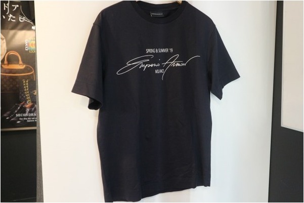 EMPORIO ARMANI/エンポリオアルマーニ】ロゴプリントTシャツ 19ss 入荷  