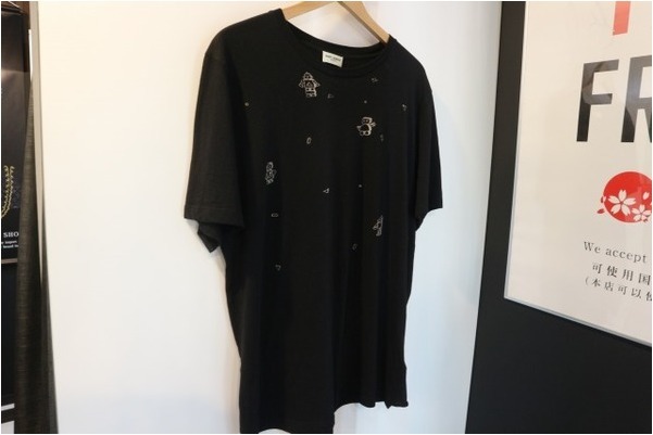 ※値下げしました※【新品・未使用】SAINT LAURENT ロボット Tシャツ