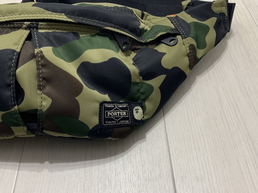 A BATHING APE×PORTER/ア・ベイシング・エイプ×ポーター】カモフラ