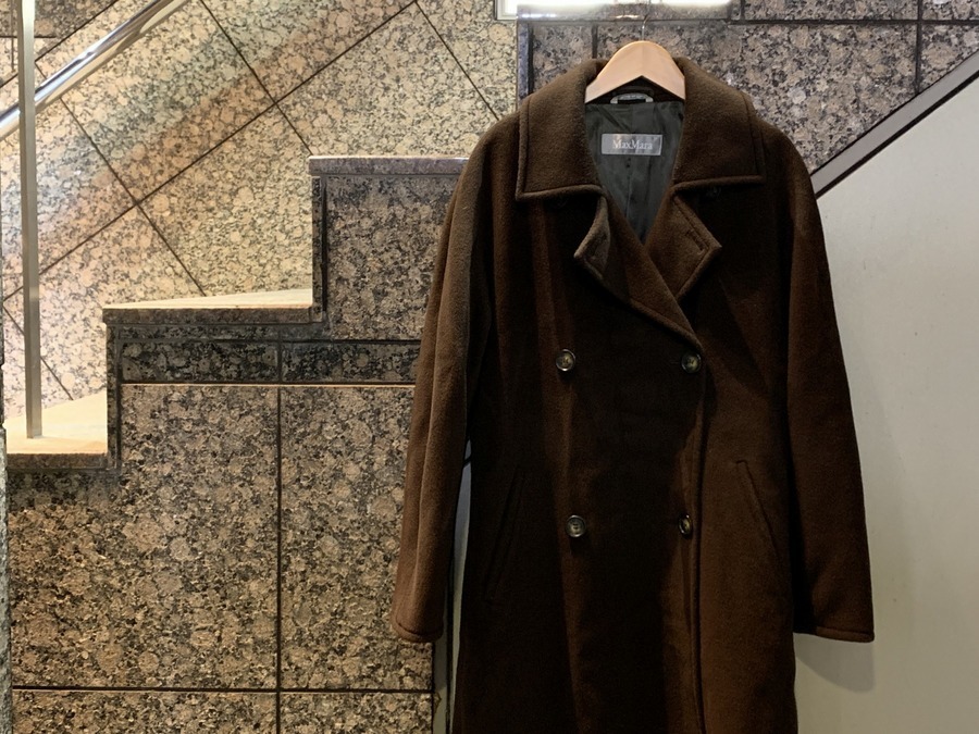MAXMARA/マックスマーラ】ウールダブルコート 入荷情報[2019.12.18発行 