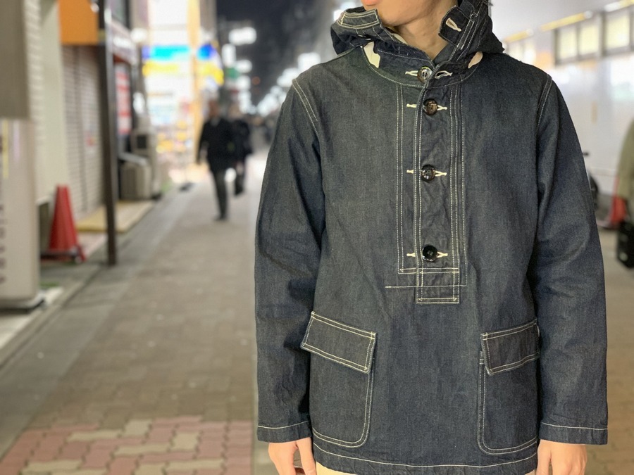 The Real Mccoys ザリアルマッコイズ Us Navy Denim Parka デニムパーカー 入荷情報 03 17発行