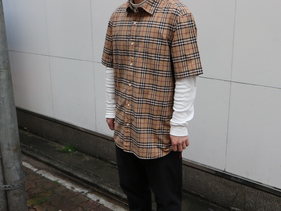 BURBERRY/バーバリー】ノヴァチェックS/Sシャツ 入荷情報