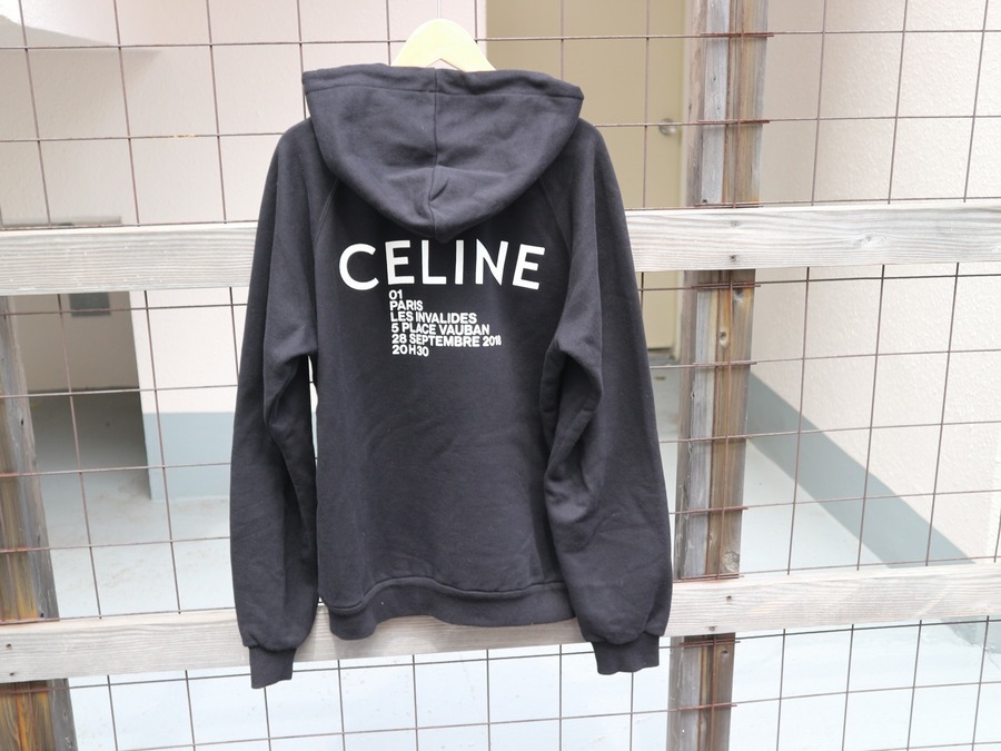 CELINE 20ss バックプリントパーカー