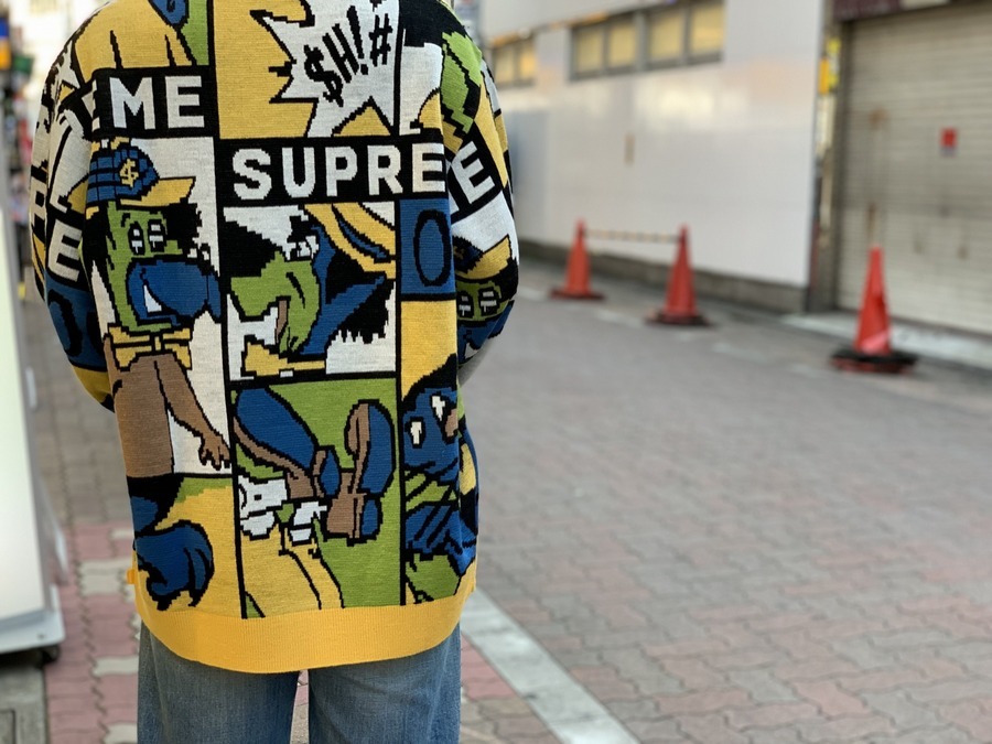 Supreme/シュプリーム】CARTOON SWEATER マルチカラー入荷情報[2020.05 ...