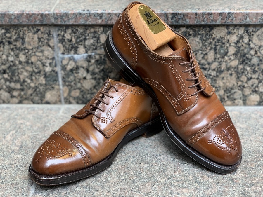 Alden Barneys New York 別注　45570H　 81/2D ALDEN/オールデン】キャップトゥシューズ バーニーズニューヨーク別注