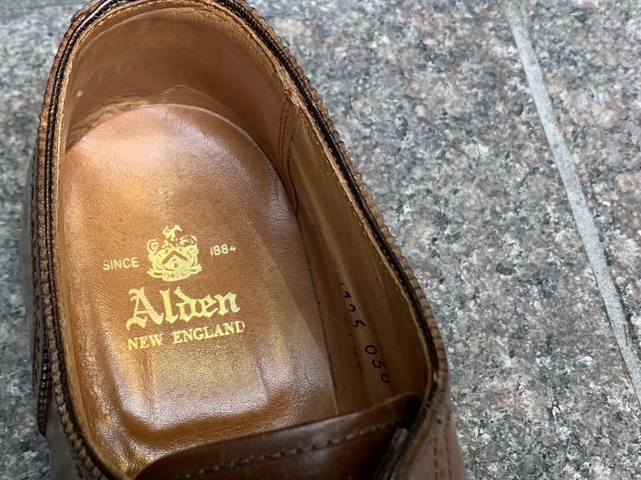 ALDEN/オールデン】キャップトゥシューズ バーニーズニューヨーク別注