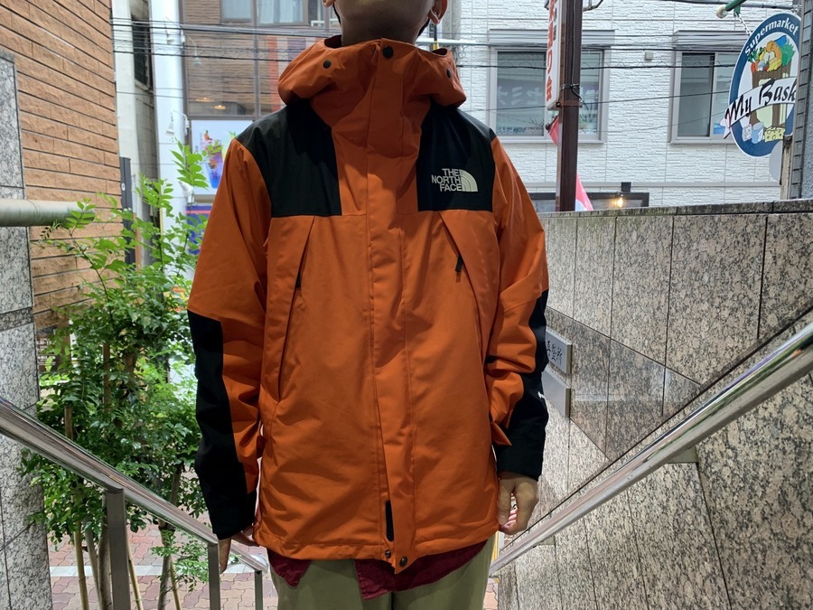 新品】THE NORTH FACE Mountain Jkt S オレンジ-