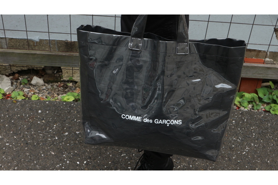 COMME des GARCONS PVCバッグ blackmarket限定