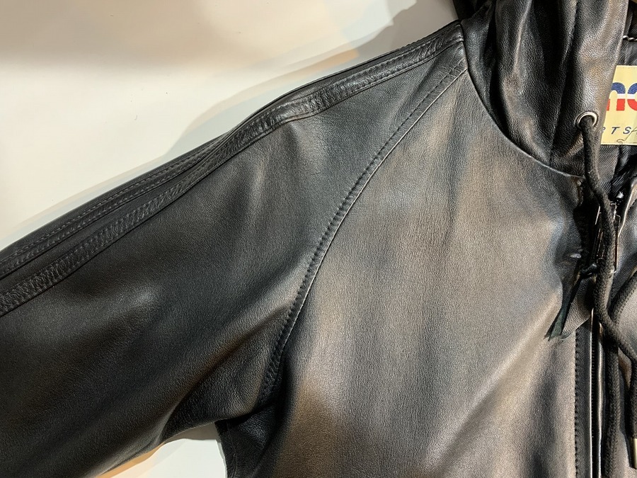 Schott N.Y.C パーカー Schott/ショット/LEATHER ELBOW PATCH