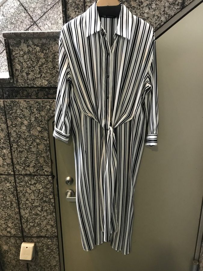 ファストファッションブランド Zara ザラ ストライプワンピース お買取り致しました 21 05 27発行