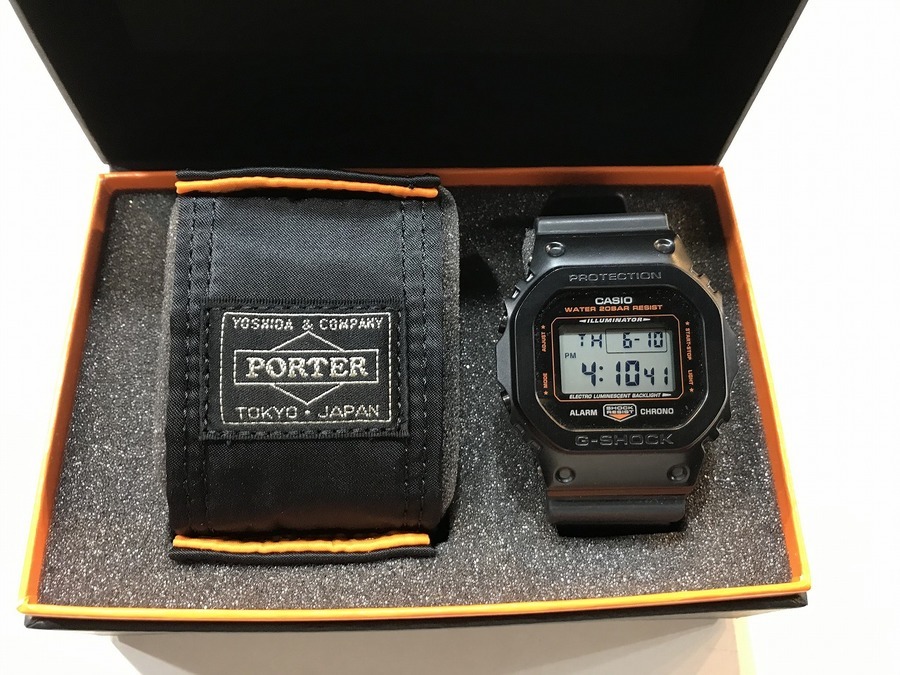 セール特価 PORTER CASIO コラボ 85周年モデル - 腕時計(デジタル) - alrc.asia