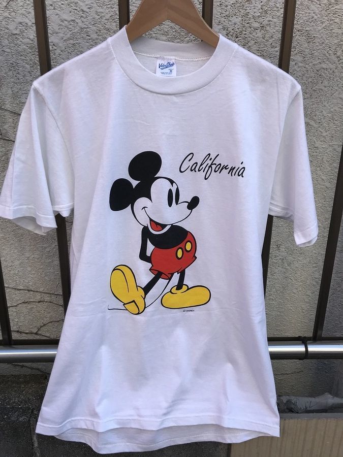 80s ビンテージ ベルバシーン ミッキー Tシャツ Velva Sheen