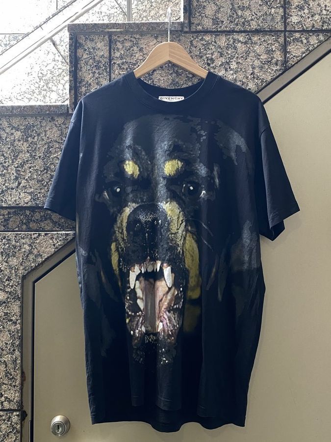 ラグジュアリーブランド【GIVENCHY/ジバンシー】ロットワイラーTシャツ ...