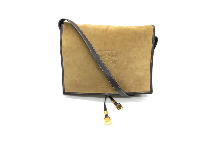 ゆり様 ロエベ スウェード ショルダーバッグ ラグジュアリーブランド【LOEWE/ロエベ】スウェードショルダー