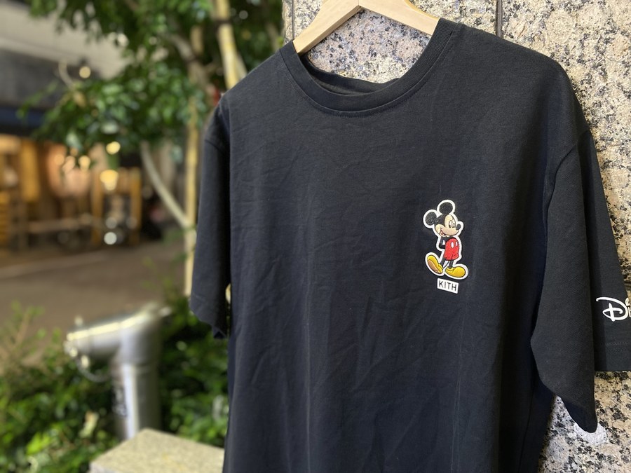 ストリートブランド【DISNEY×KITH/ディズニー×キス】90s Classic Logo