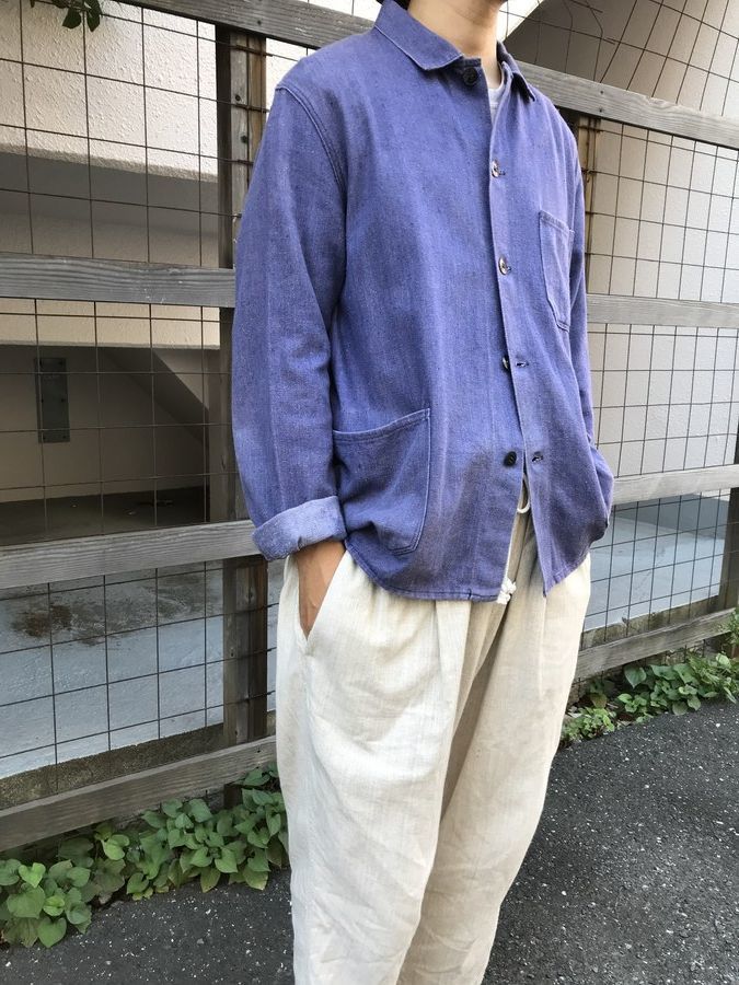 フレンチヴィンテージ 古着ワークジャケットお買取りいたしまし