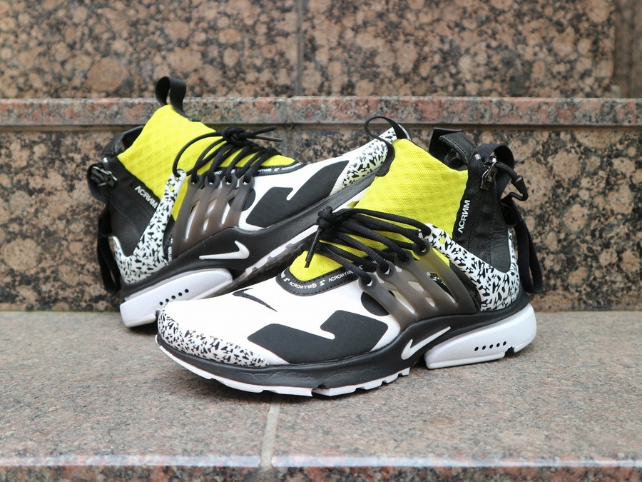 NIKE AIR PRESTO MID ACRONYM 黒 (Supremeステッカー付き) NIKE / ナイキ】AIR PRESTO MID / ACRONYM AH7832-100 入荷中