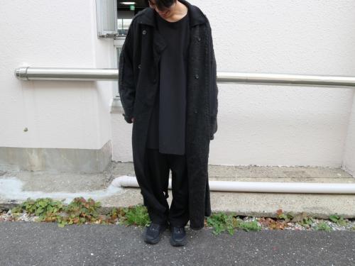 ヨウジヤマモト 95aw ロングニットコート ヨウジヤマモト 95aw ロングニットコート ヨウジヤマモト 95aw